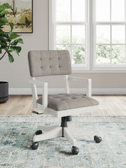 Robbinsdale - Home Office Desk Chair - Antique White