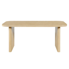 Rectangular, Indoor Dining Table - Natural