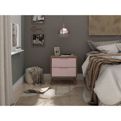 Rockefeller - 2 Drawer Nightstand