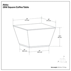 Abba - Handcrafted Coffee Table