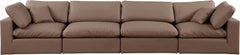 Comfy - Faux Leather Modular Sofa 4 Seats