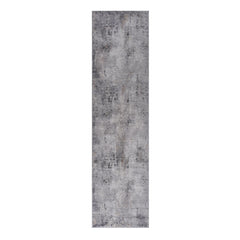 Marfi - 2' X 8' Abstract Runner Rug - Ivory / Taupe
