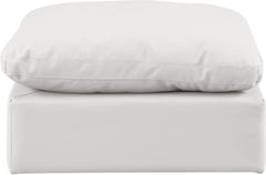 Indulge - Faux Leather Ottoman