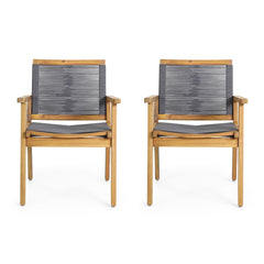 Outdoor Rope Dining Chair (Set of 2)