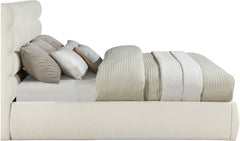 Adam - Chenille Fabric Bed With 52" Headboard