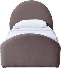 Andaz - Chenille Fabric Upholstered Bed