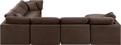 Indulge - Velvet 7 Piece Modular Sectional