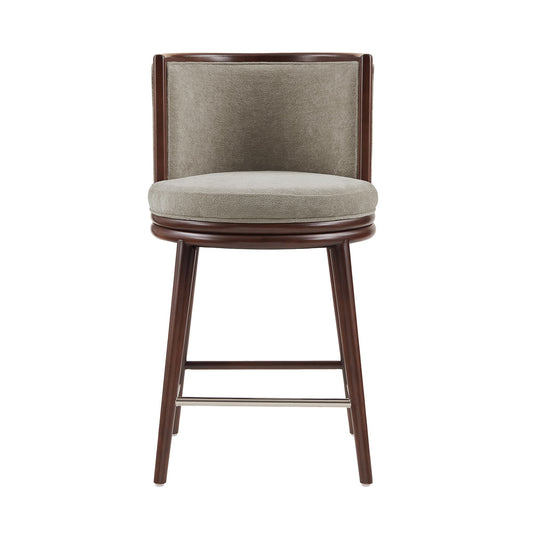 Evalyn Dove - Counter Stool - Griege