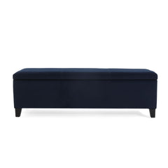 Upholstered Storage Ottoman Bench