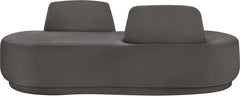 Argyle - Chenille Fabric Chaise / Loveseat