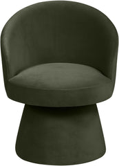 Selene - Upholstered Swivel Dining Chair
