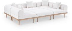 Laguna - 6 Piece 142" Outdoor Patio Modular Sectional