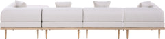 Laguna - 5 Piece 106.5" Upholstered Outdoor Patio Modular Sectional