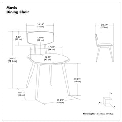Mavis - Upholstered Dining Chair (Set of 2)