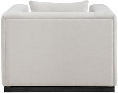 Alfie - Linen Textured Fabic Chair