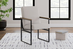 Montia - Home Office Desk Chair - Light Brown