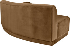 Avra - Velvet Performance Fabric Upholstered Armless Sofa