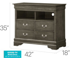 Louis Phillipe - Media Storage Unit Timeless