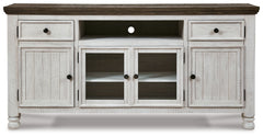 Havalance - Extra Large TV Stand - 4 Doors - Brown / Beige