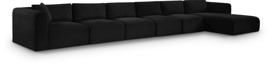 Shaggy - 6 Piece Modular Sectional With Chaise