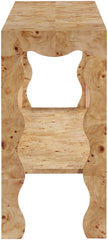 Vassa - Burl Veneer Console Table
