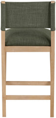 Avon - Linen Textured Performance Fabric Upholstered Counter Stool