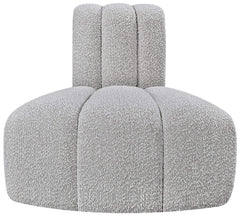 Arc - Boucle Fabric Reverse Corner