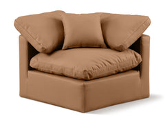 Indulge - Faux Leather Corner Chair