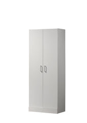 Alara - Height Simplistic Double Door Storage Cabinet - White