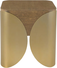 Cazari - Oak Wood And Iron Table