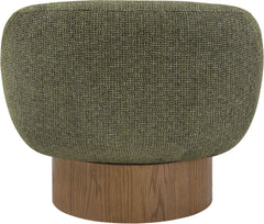 Avella - Interwoven Fabric Swivel Accent Chair