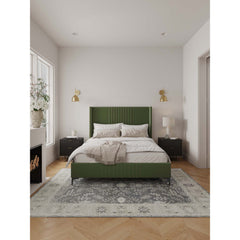 Promenade - Bed With Upholstered Headboard And Slats