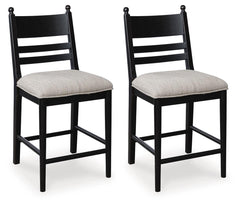 Greddinton - Upholstered Barstool (Set of 2)