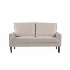 Upholstered Loveseat Sofa, 2 Seater Couch For Living Room Apartment