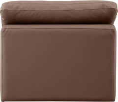 Indulge - Faux Leather Armless Chair