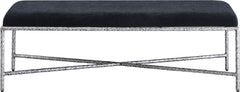 Valley - Bench With Silver Frame