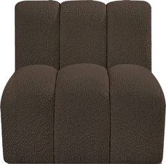 Arc - Boucle Fabric Straight Chair