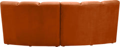 Infinity - 2 Piece Velvet Modular Sectional