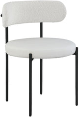 Beacon - Faux Leather Dining Chair With Black Legs (Set of 2)