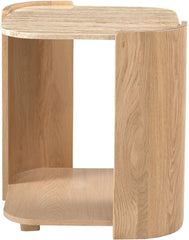 Calabria - Marble And Oak Wood Table
