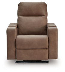 Lorrenton - Glider Power Recliner With Audio System - Caramel