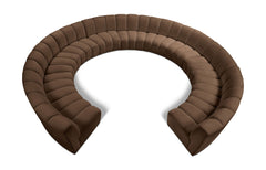 Infinity - 11 Piece Velvet Modular Sectional