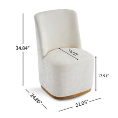 Indoor Upholstered Dining Chair (Set of 2)