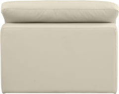 Comfy - Faux Leather Armless Chair
