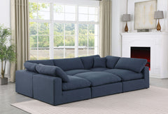 Comfy - 6 Piece Linen Sectional
