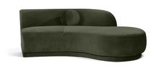 Avra - 86" Velvet Performance Fabric Upholstered Sofa