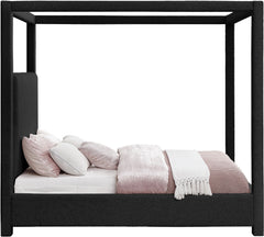 Eden - Boucle Fabric Upholstered Bed