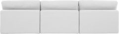 Comfy - Linen Modular Armless Sofa 3 Seats