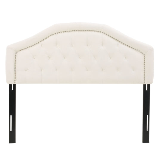Kaarina - Contemporary Tufted Fabric Headboard