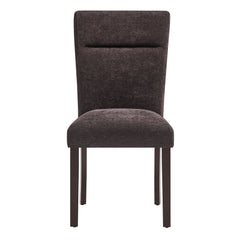 D8212 - 9 Piece Dining Room Set (Dining Table With 8 Dining Chairs) - Dark Brown